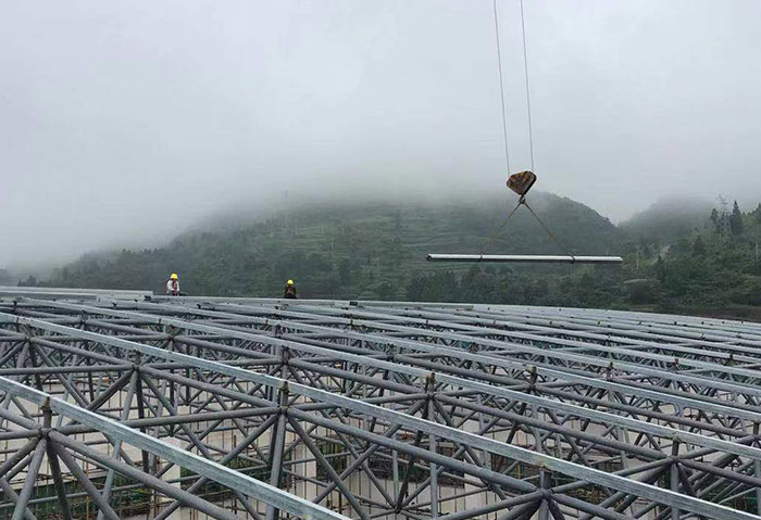 香港网架施工